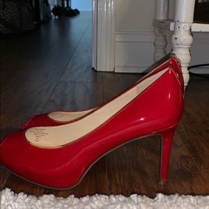 Red Liz Claiborne Heels